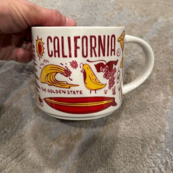 Starbucks Been There Series 14 oz Coffee Mug CALIFORNIA The Golden State - Picture 1 of 5